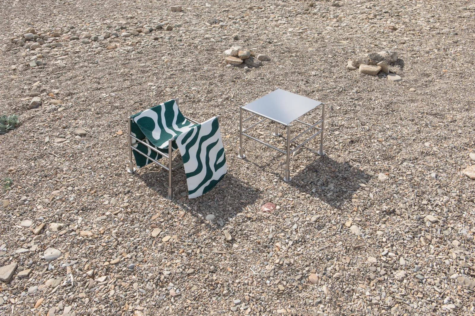Quattro - Removable Textile / Steel Stool — 8