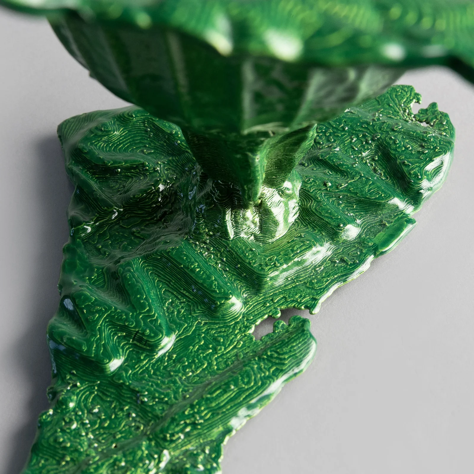 Follow The Flowers - Aluminum Decorative Bowl — 3
