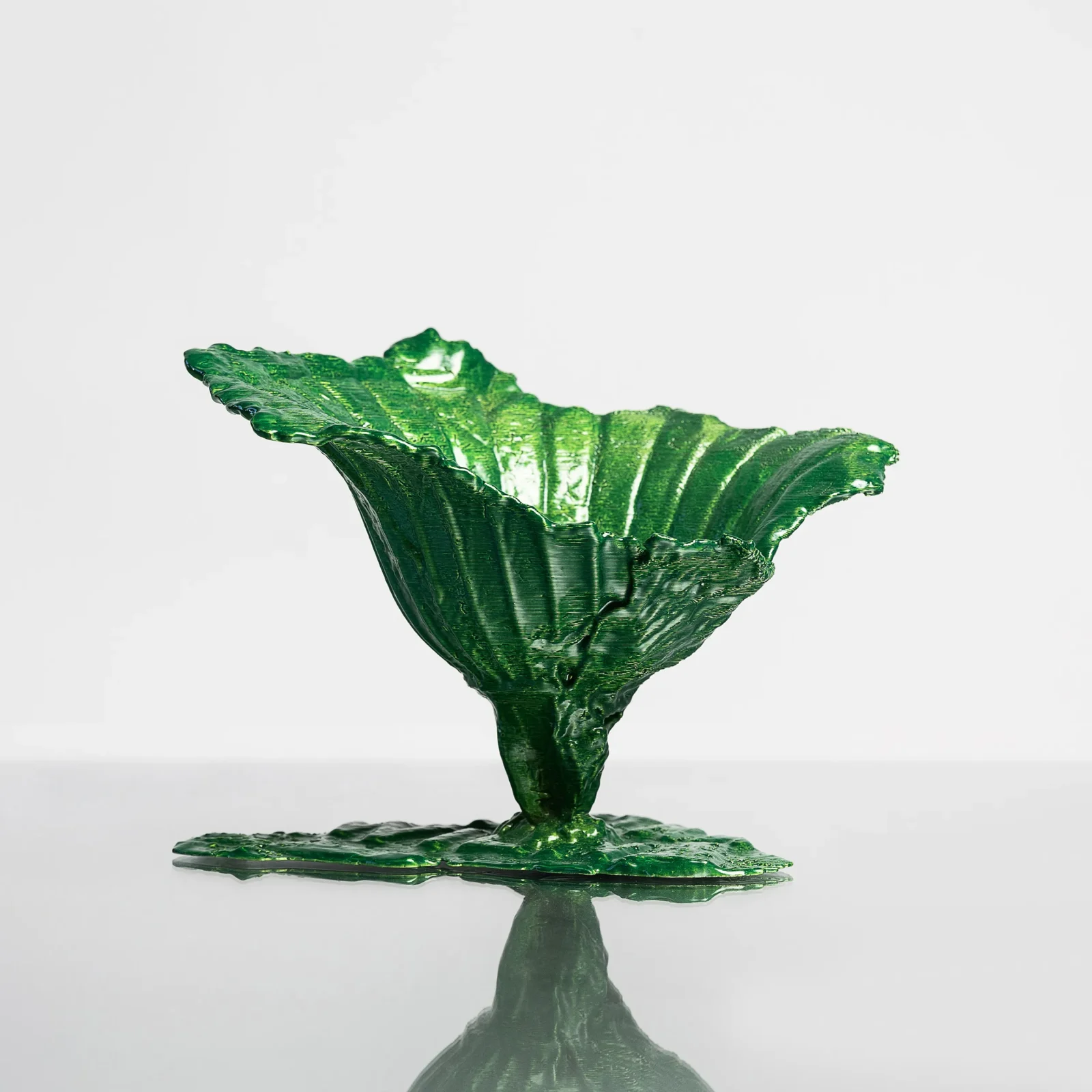Follow The Flowers - Aluminum Decorative Bowl — 4