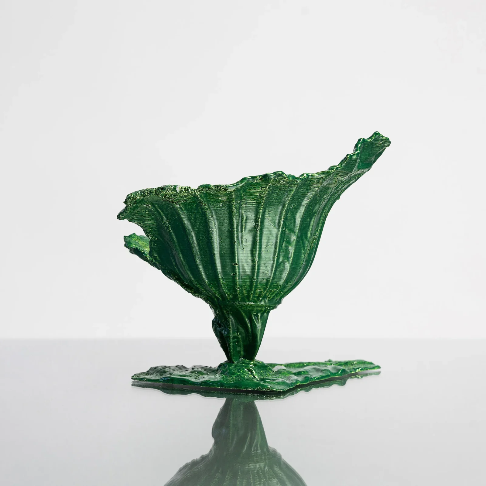 Follow The Flowers - Aluminum Decorative Bowl — 8