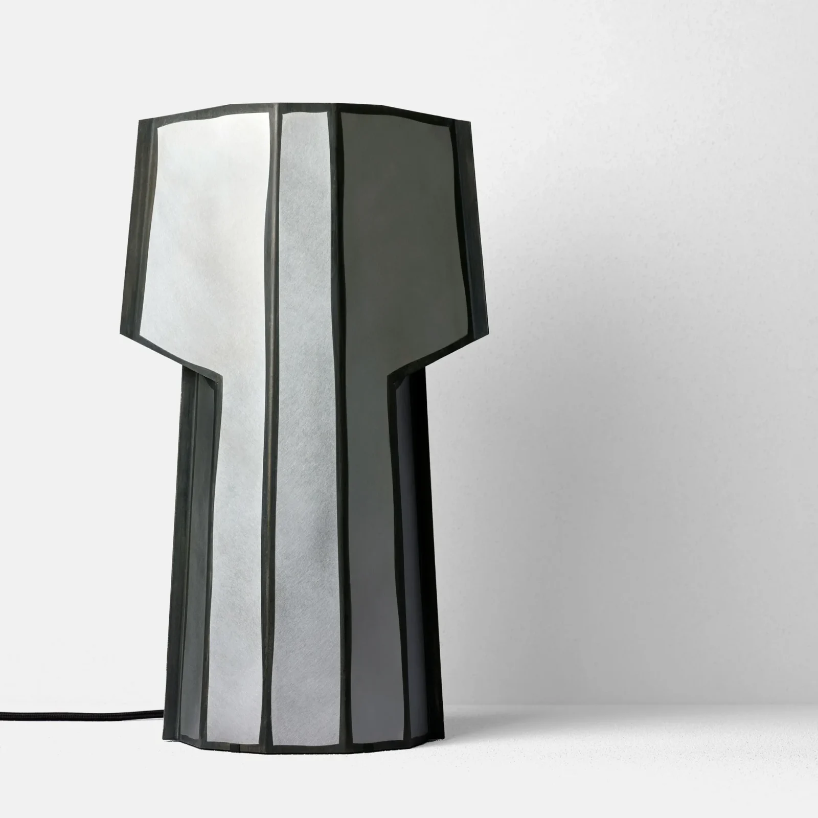 Hex Table Lamp in Aluminum — 9