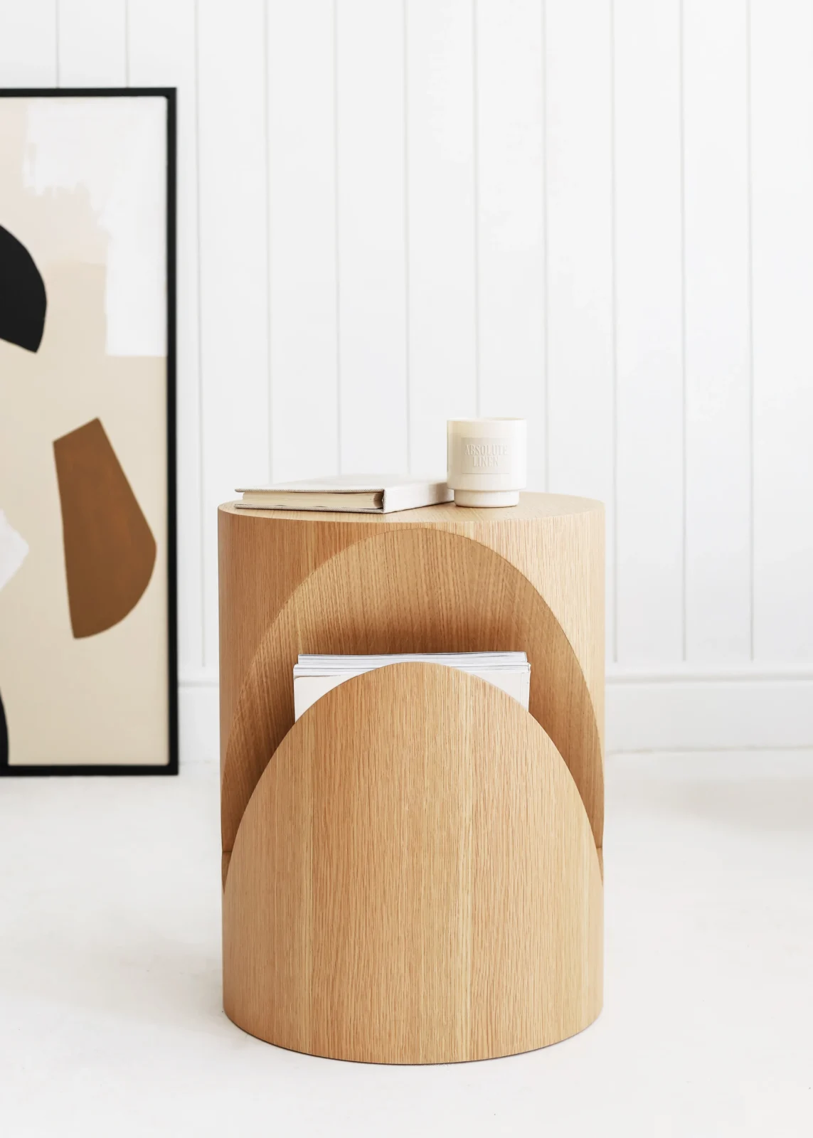 Mola - Sculptural Storage Side Table — 2