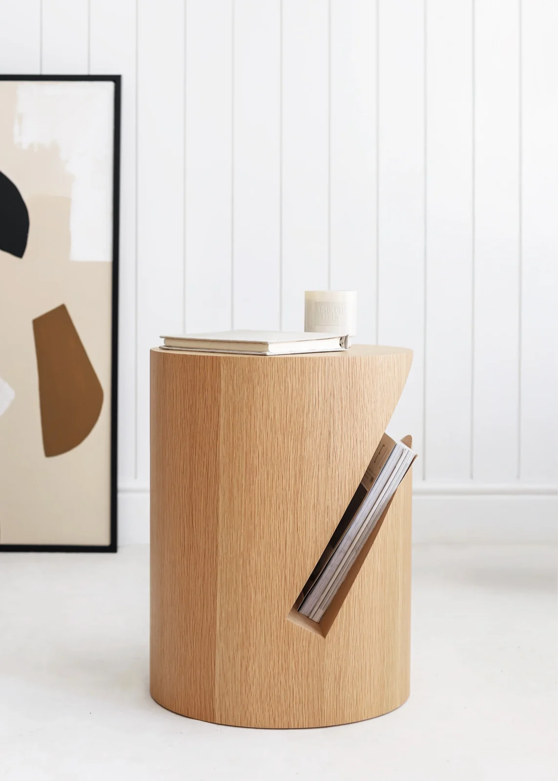 Mola - Sculptural Storage Side Table — 3