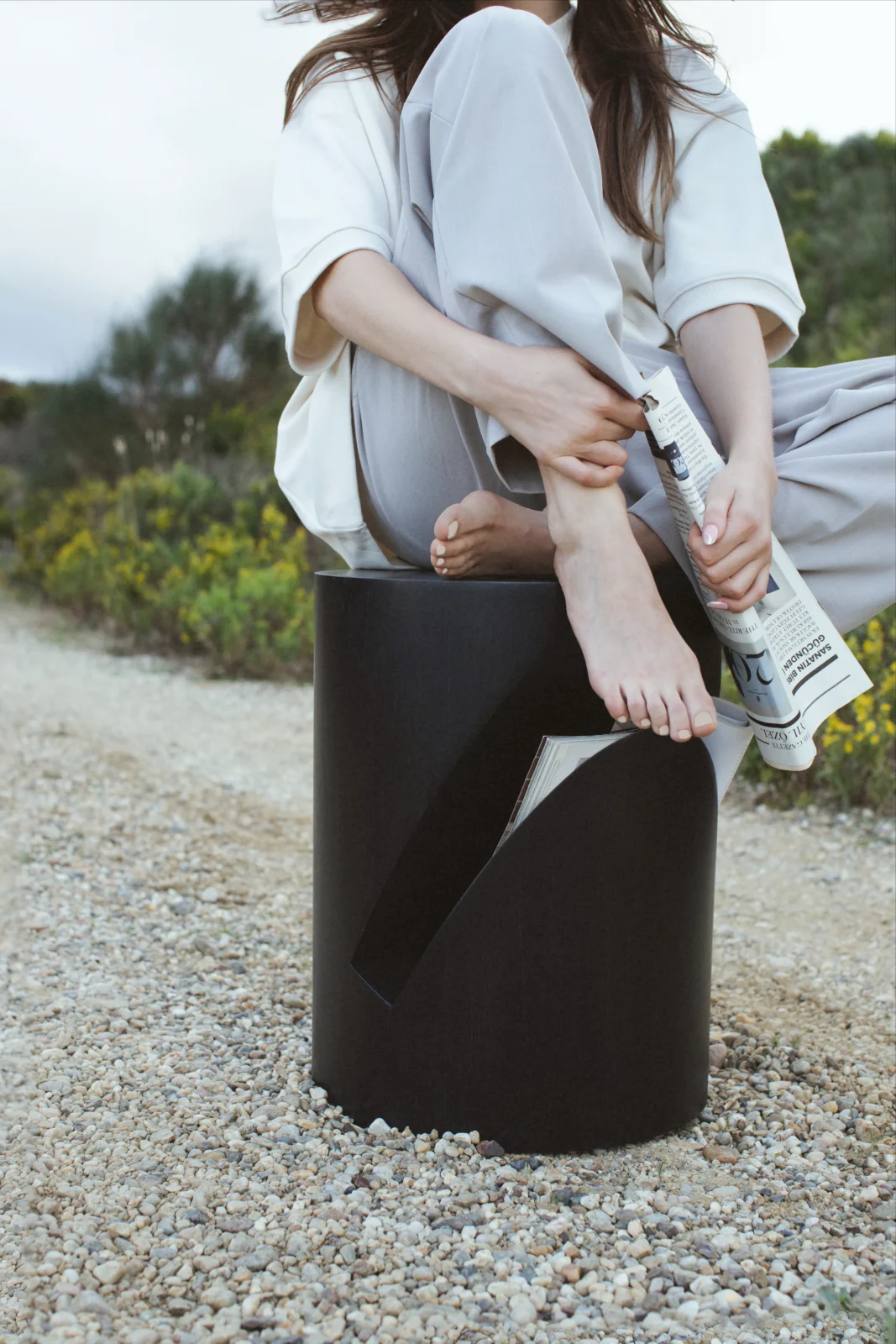Mola - Sculptural Storage Side Table — 8