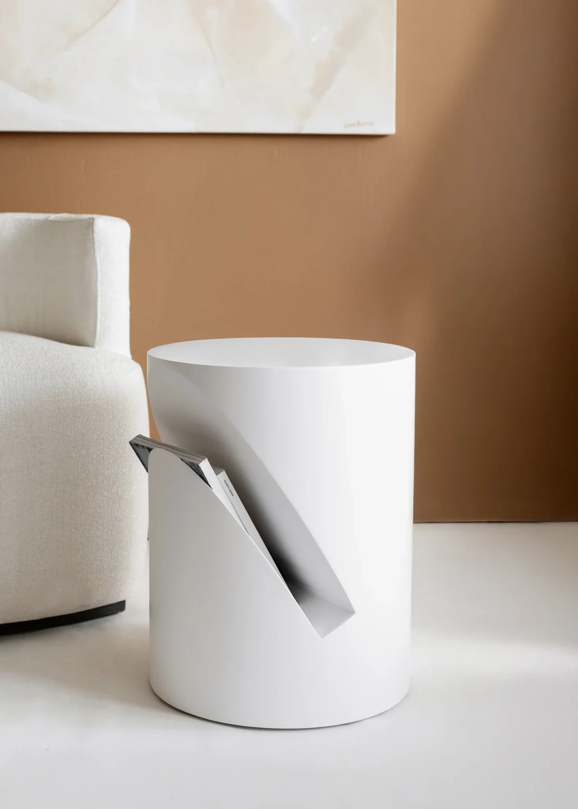 Mola - Sculptural Storage Side Table — 11