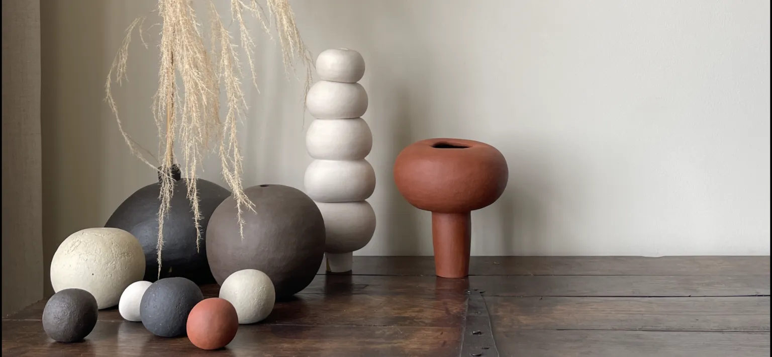 japandi style decor objects