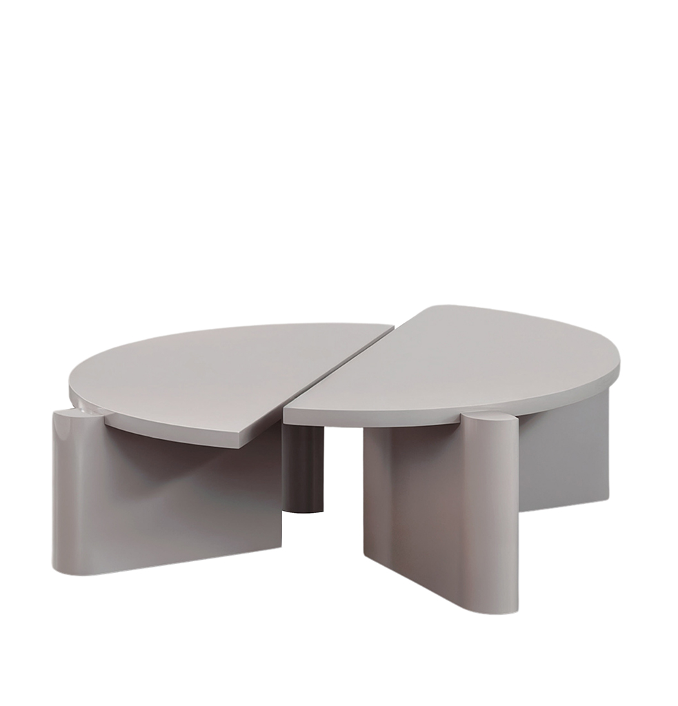 Twin Coffee Table Matt Lacquer — 12
