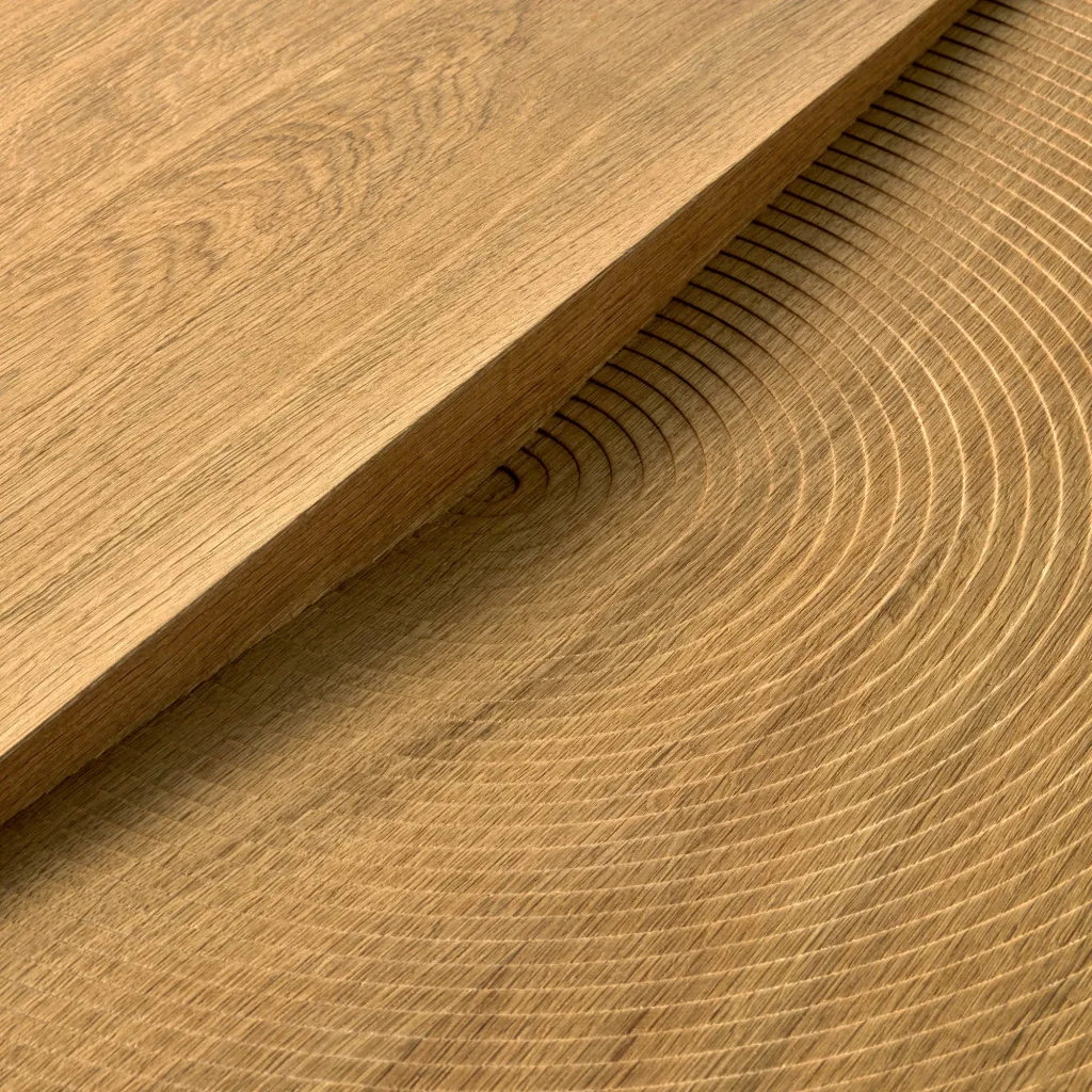 Arkhe No 1 – Round Oak Coffee Table — 5
