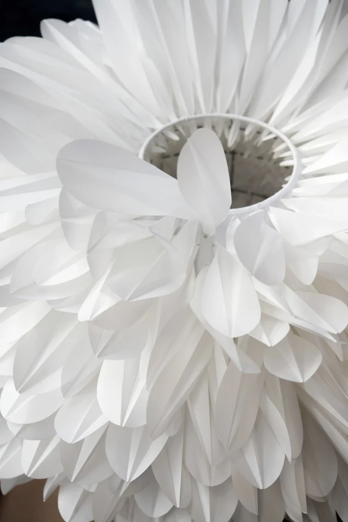 Blossom Pendant Lamp in Washi Paper — 2