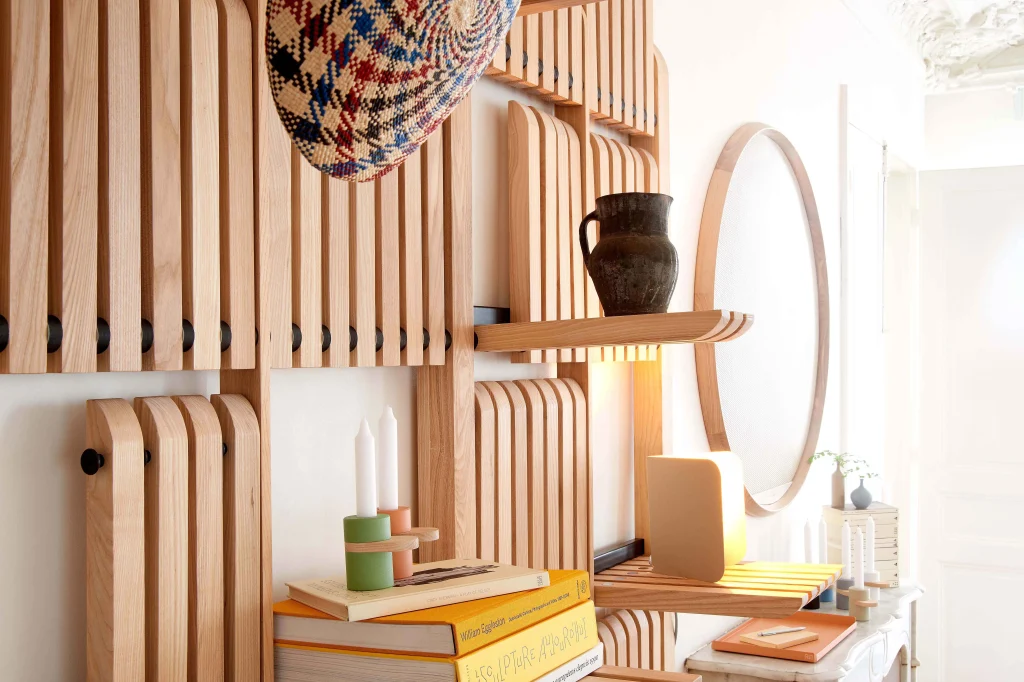 Gate - Modular Shelving System Honey Stained — 6