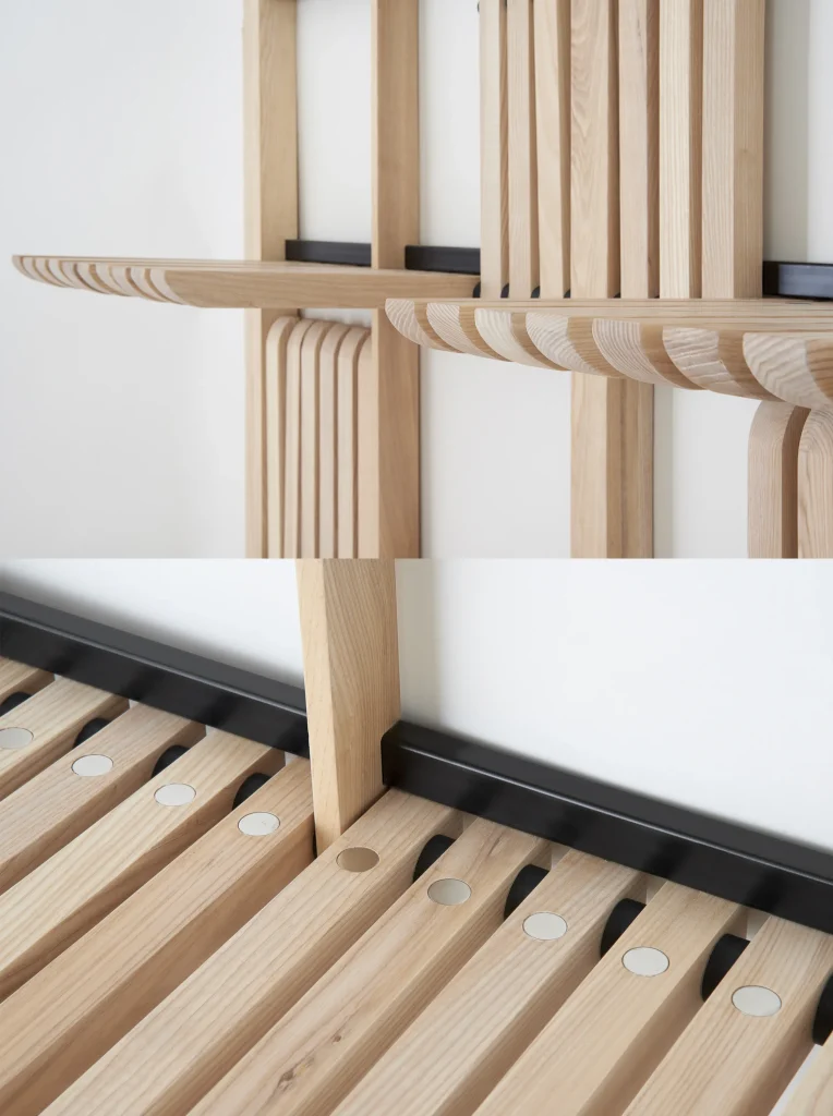 Gate - Modular Shelving System Honey Stained — 11