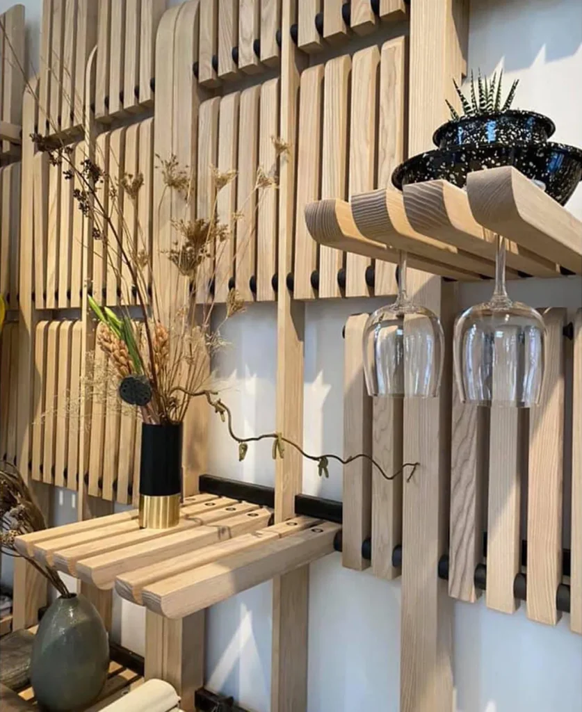 Gate - Modular Shelving System Honey Stained — 13