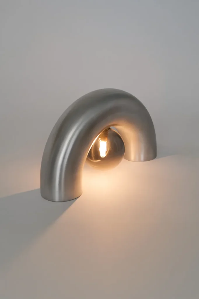 Arcora Underglow Table Lamp in Aluminum — 3