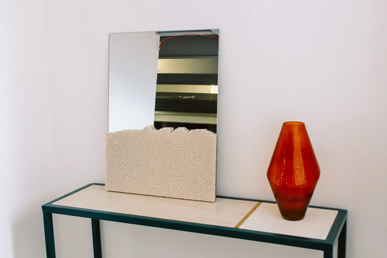 Fragment Mirror - Short Rectangle - Cream — 2