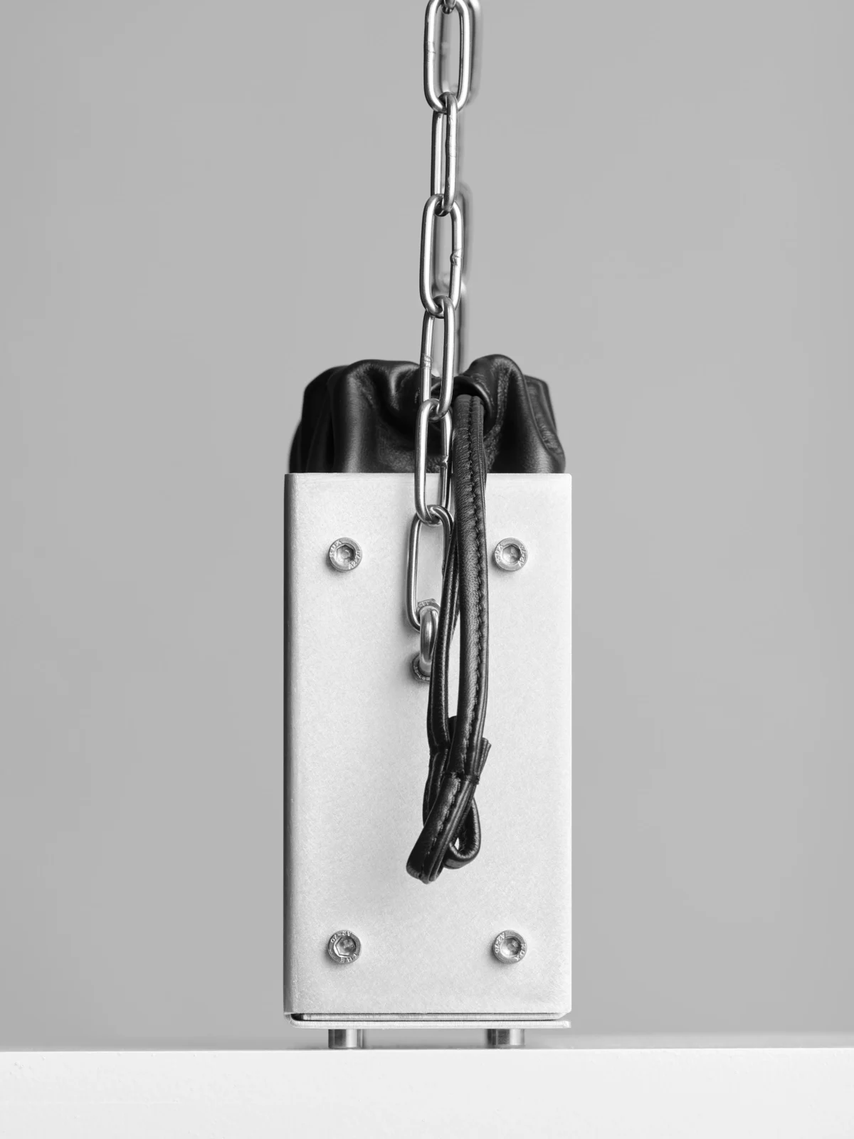 Kado Bag - Aluminum/ Leather — 3