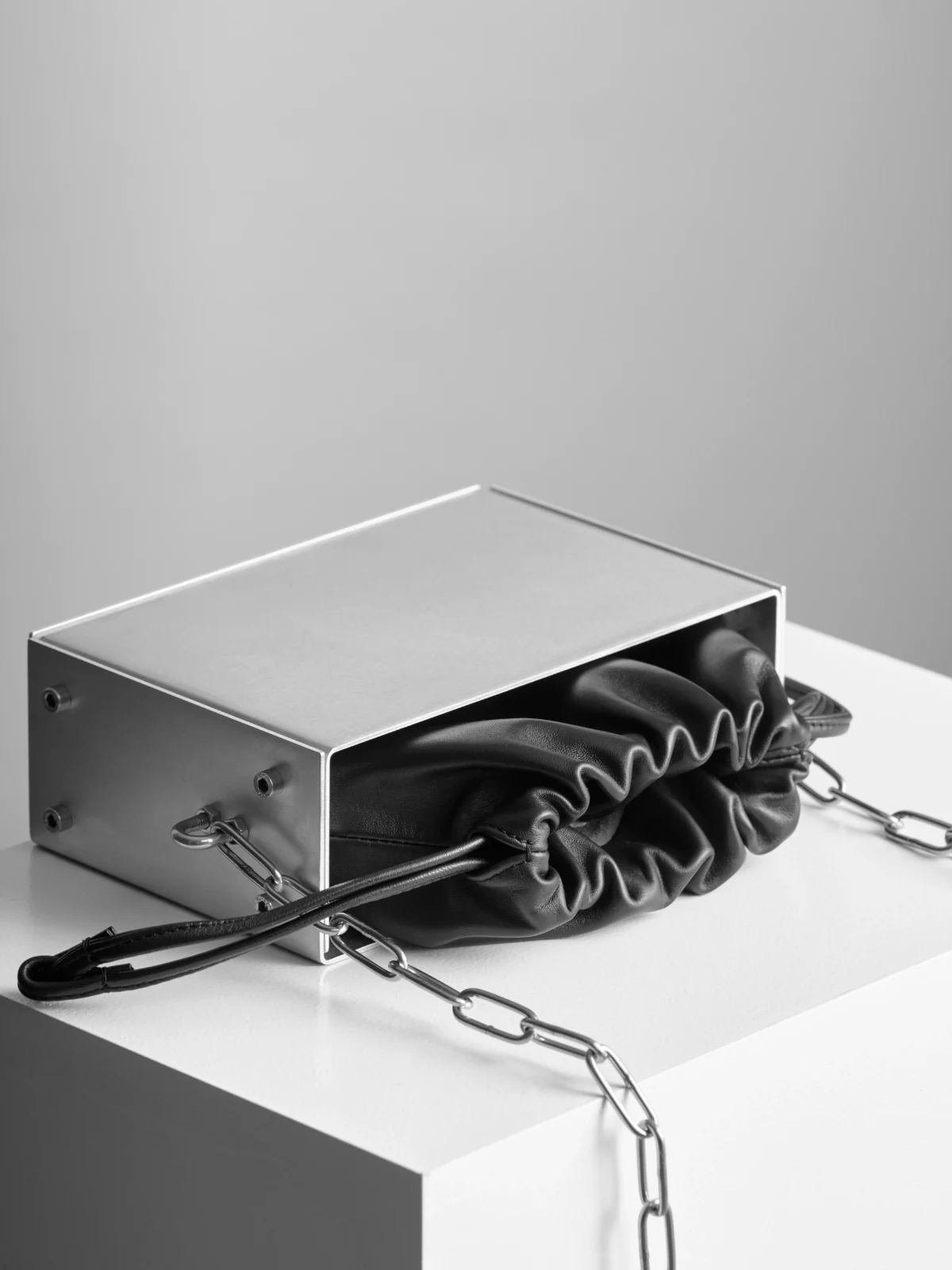 Kado Bag - Aluminum/ Leather — 4