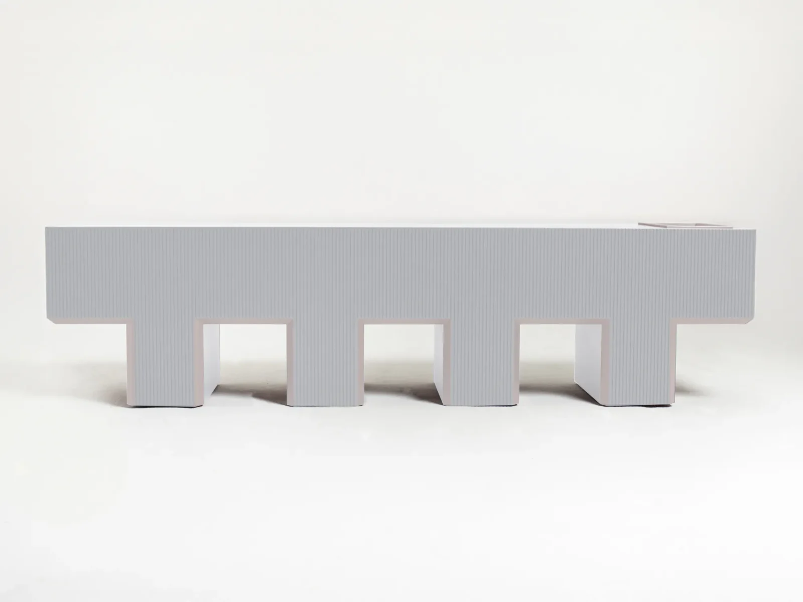 Lego Bench With Storage Slot — 16