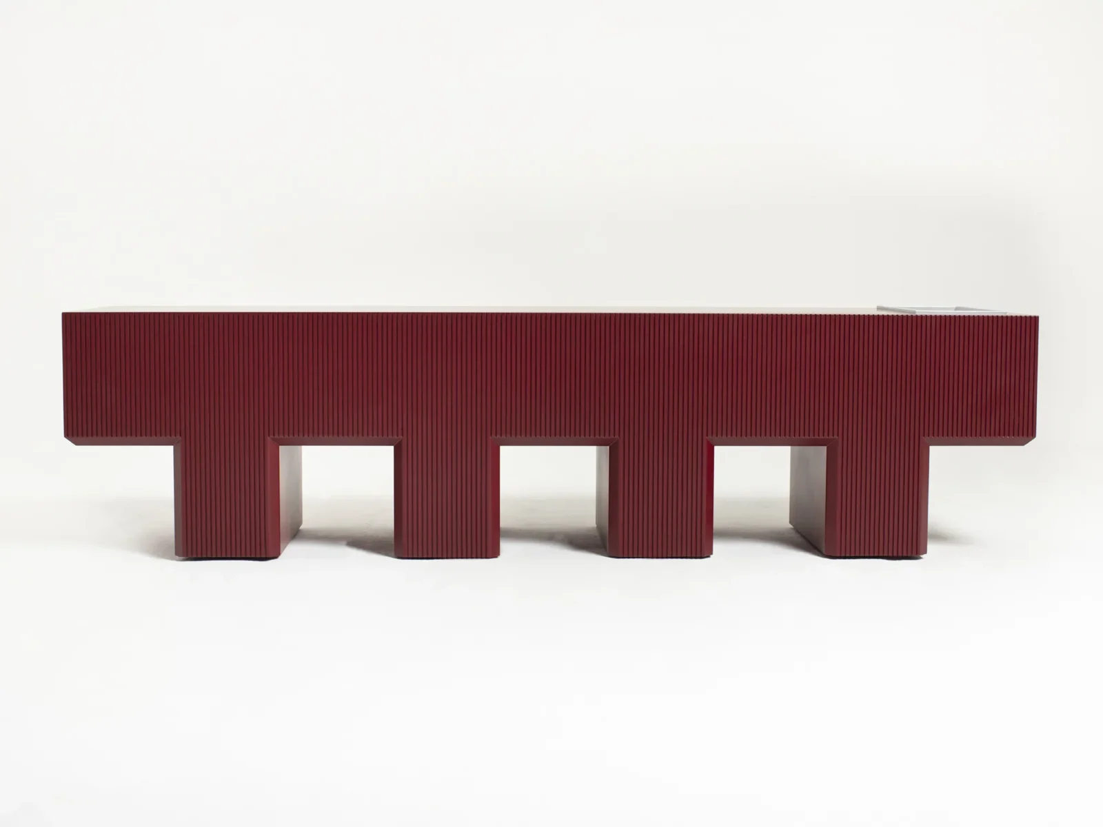 Lego Bench With Storage Slot — 17