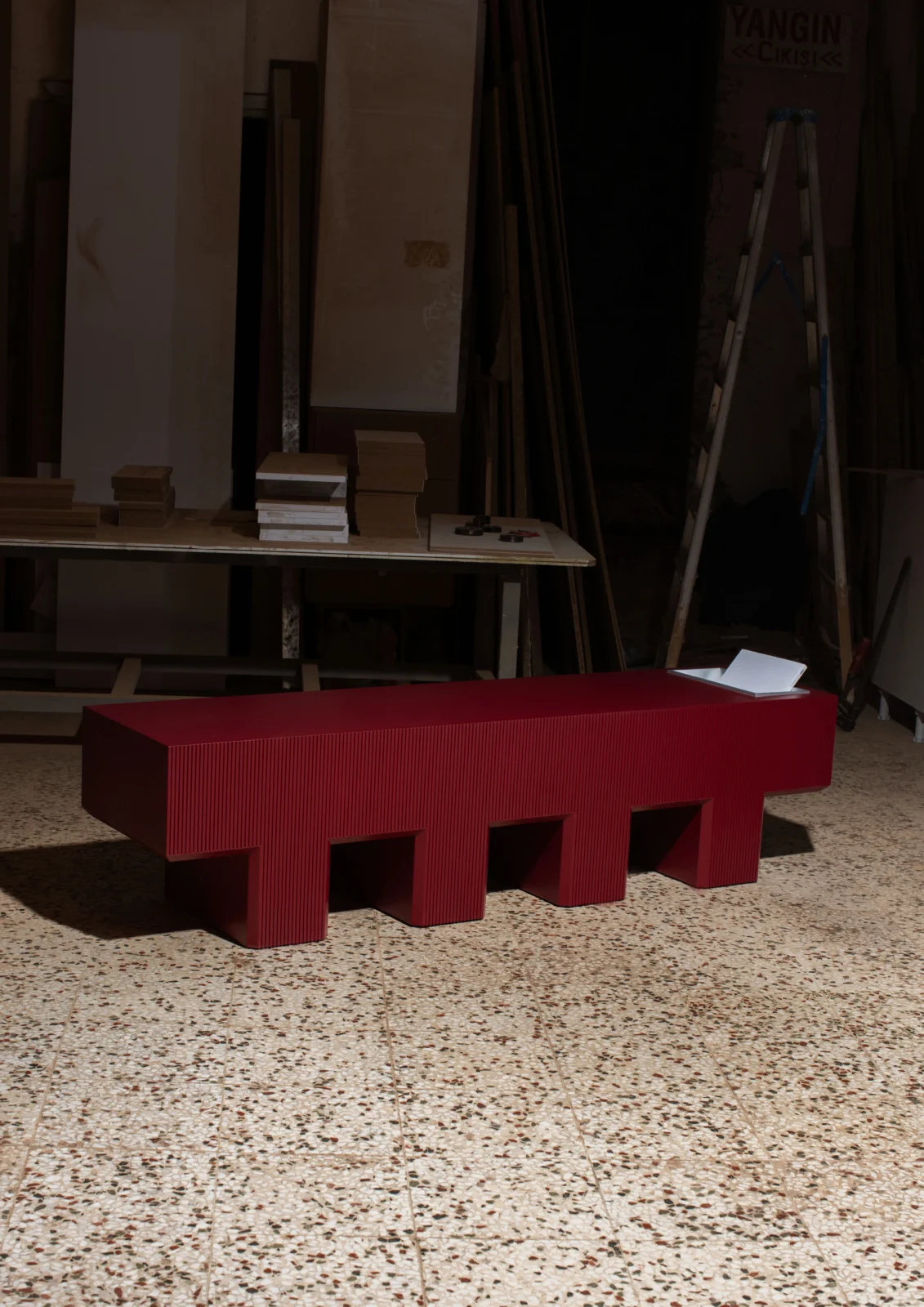 Lego Bench With Storage Slot — 11