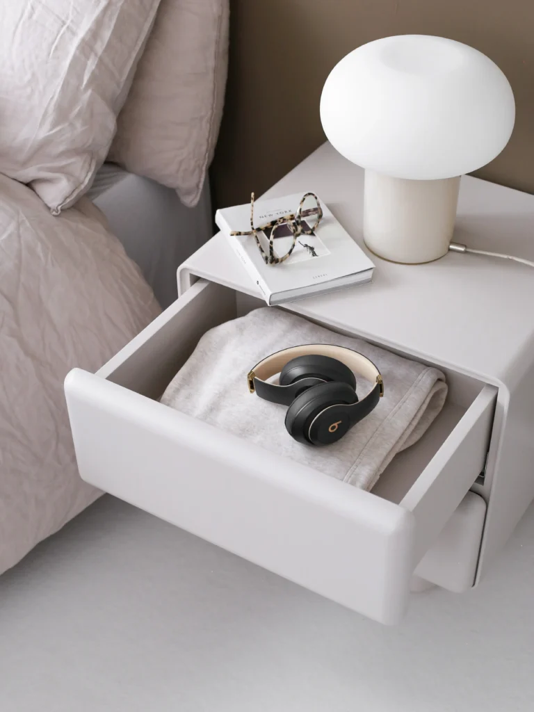 Tombul Nightstand With Storage Drawers — 5