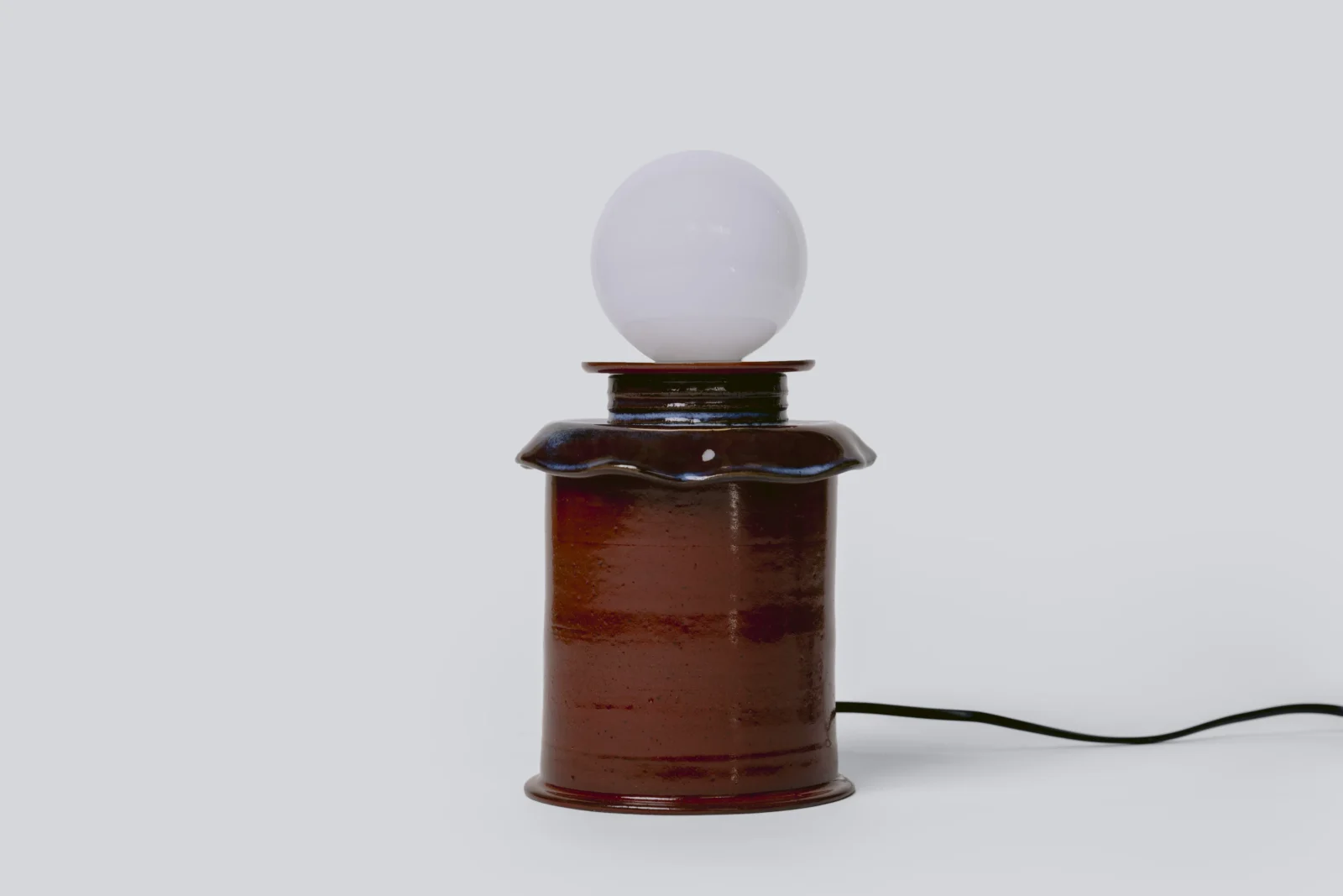Baby Tutu Table Lamp in Glazed Stoneware — 2