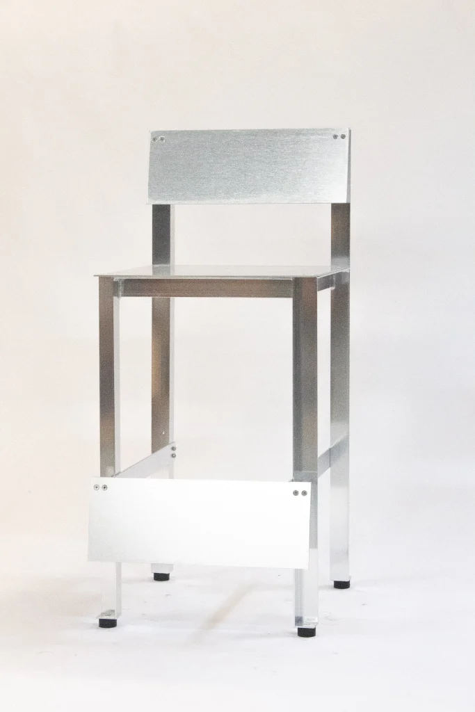 Canto - Tall Aluminum Stool — 1