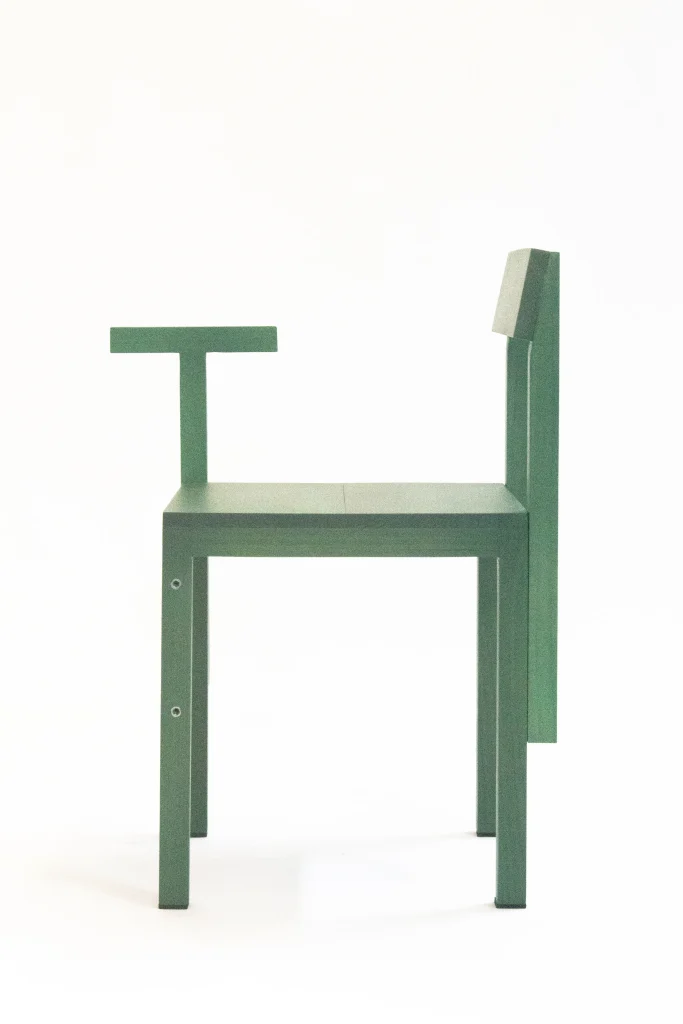 Sm1 - Tauari Colored Wood Chair — 2