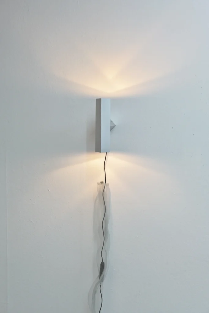 Sculptural Aluminum Wall Lamp — 3