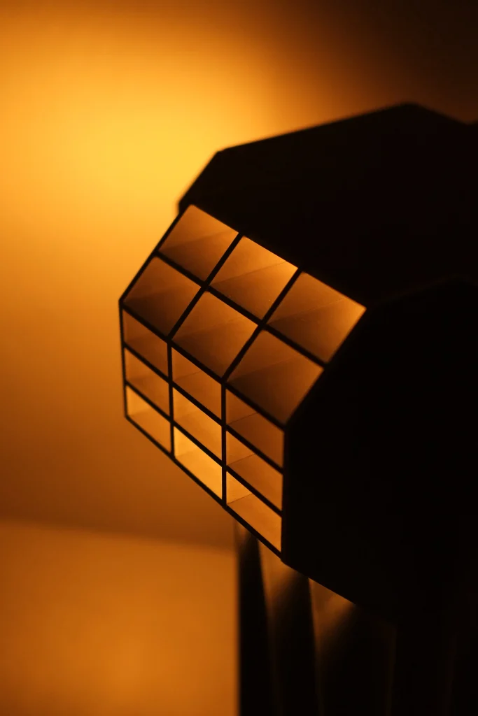 Aperture Protocol Floor Lamp in Aluminum — 3