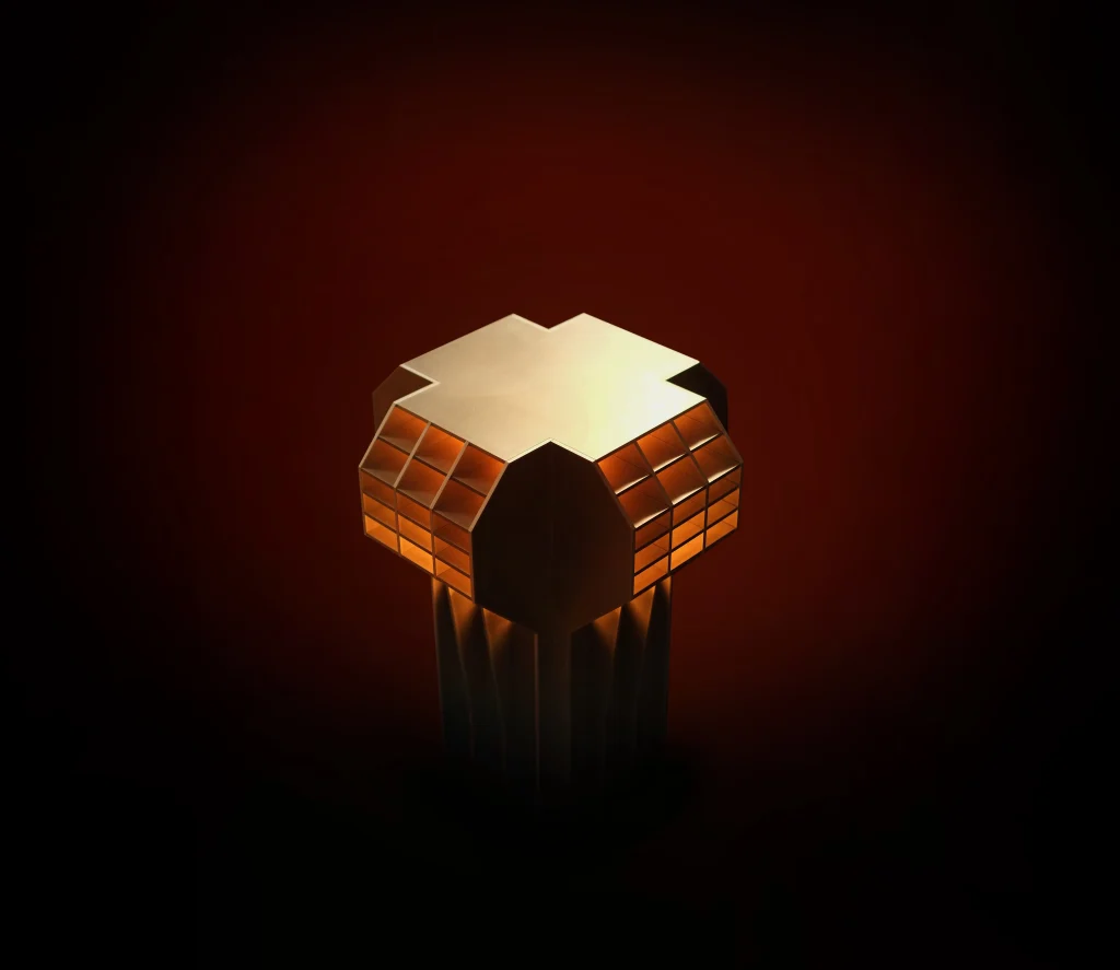 Aperture Protocol Floor Lamp in Aluminum — 8