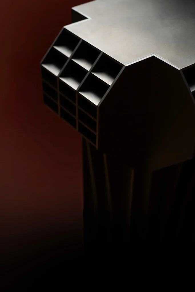 Aperture Protocol Floor Lamp in Aluminum — 11