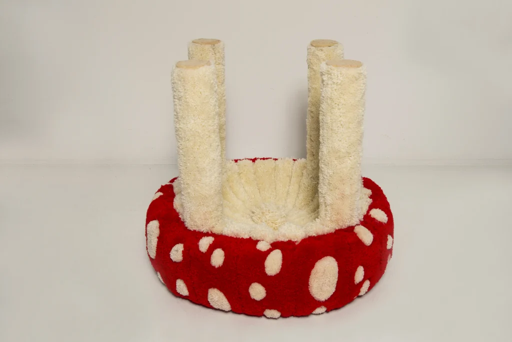 Mushroom Wool Stool No. 1 — 4