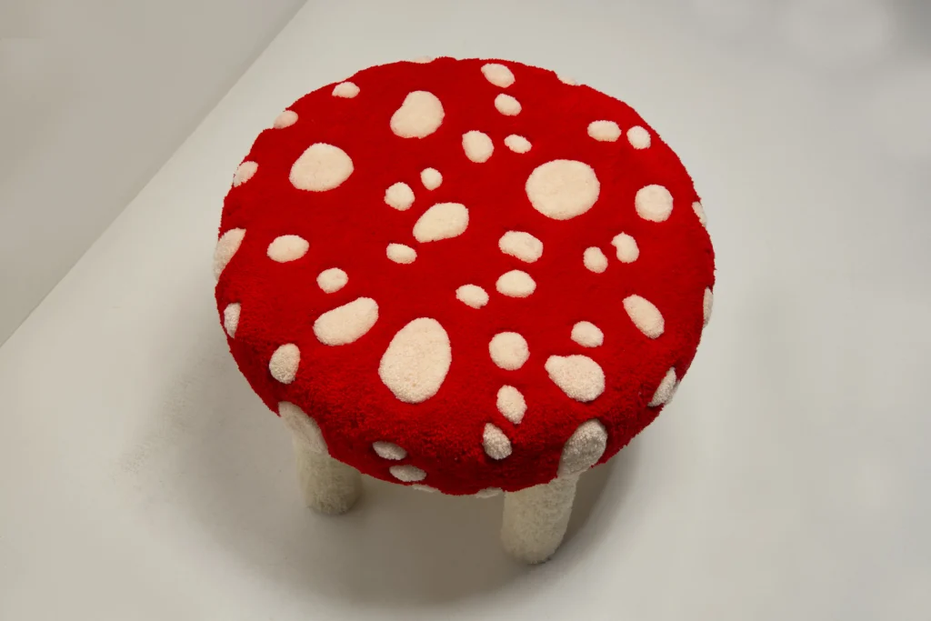 Mushroom Wool Stool No. 1 — 6