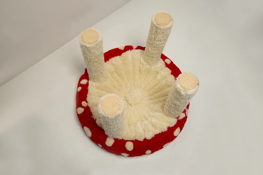 Mushroom Wool Stool No. 1 — 7