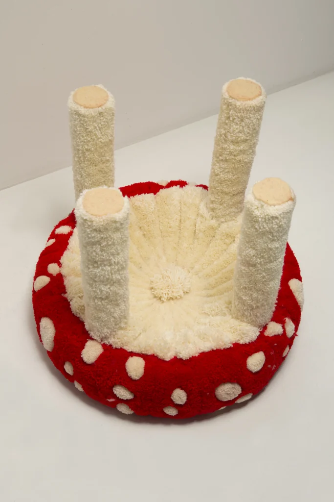 Mushroom Wool Stool No. 1 — 10