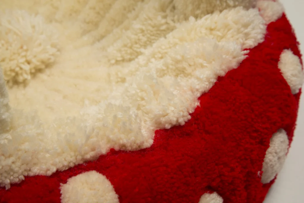 Mushroom Wool Stool No. 1 — 12