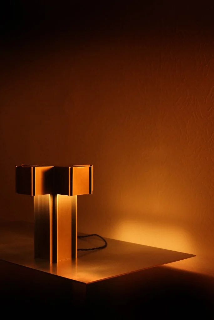 The Writer’s Beacon Table Lamp in Aluminum — 6