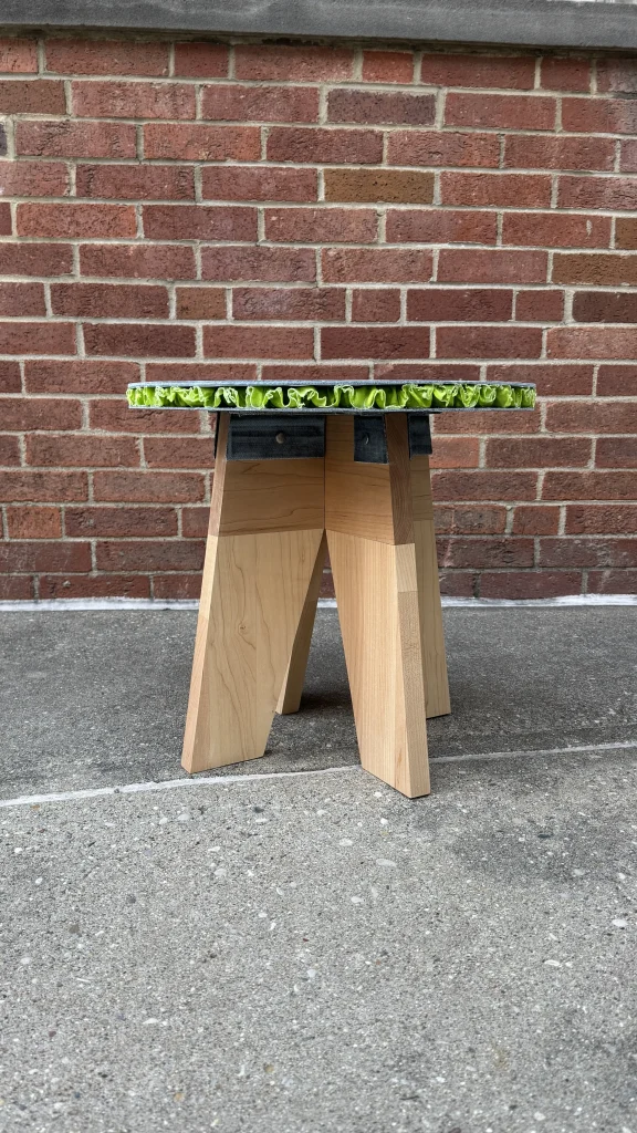 Side Jable – Recycled Fabric Sheet Tables — 4