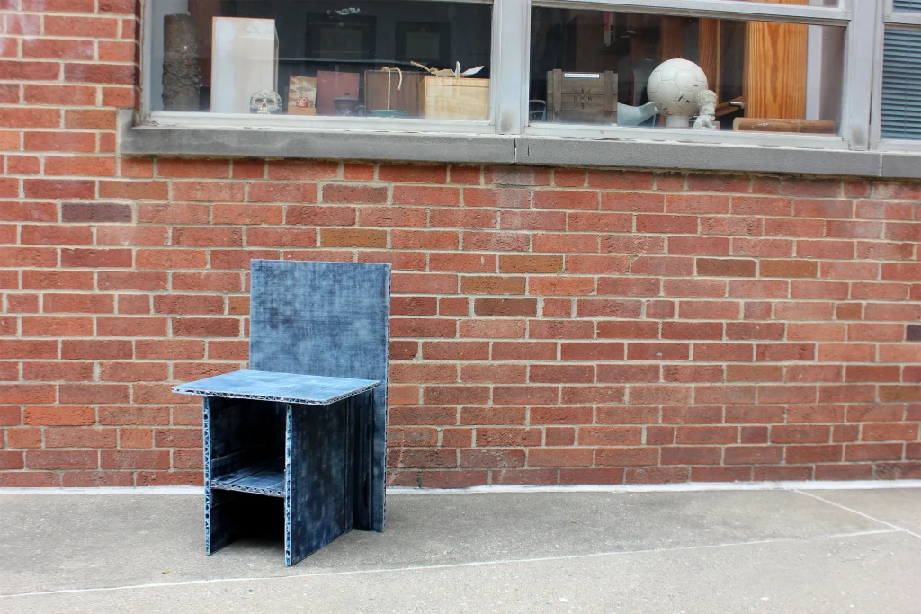 The Concept: Puff-ply – Recycled Fabric Chair — 2