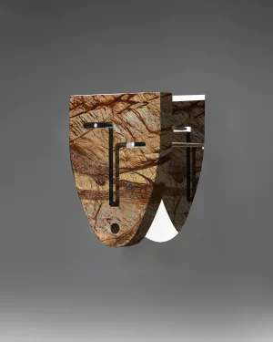 Testa Dei Marmi Forrest Brown - Marble Sculpture