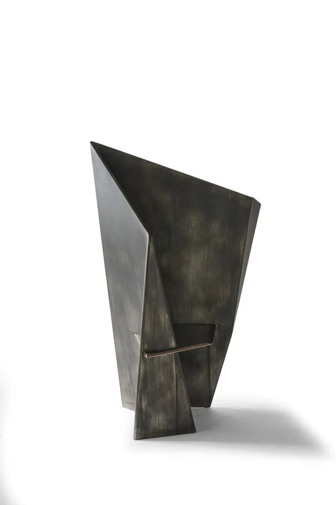 Harakiri - Aluminum And Damascus Steel Chair — 6
