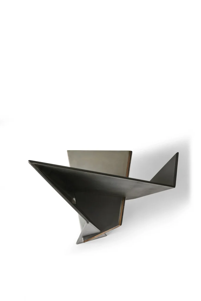 Harakiri - Aluminum And Damascus Steel Chair — 7