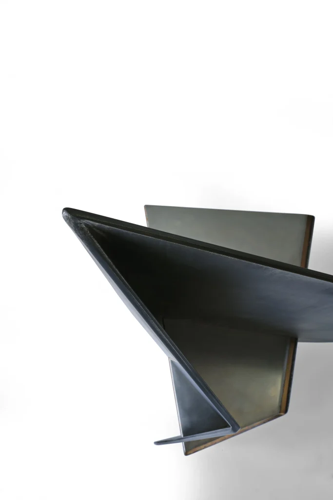 Harakiri - Aluminum And Damascus Steel Chair — 8