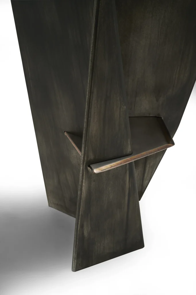 Harakiri - Aluminum And Damascus Steel Chair — 9
