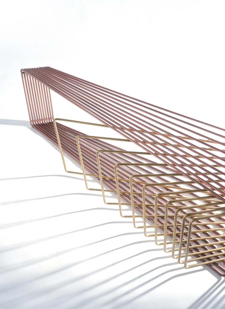 Affinity - Brass And Copper Coffee Table — 7