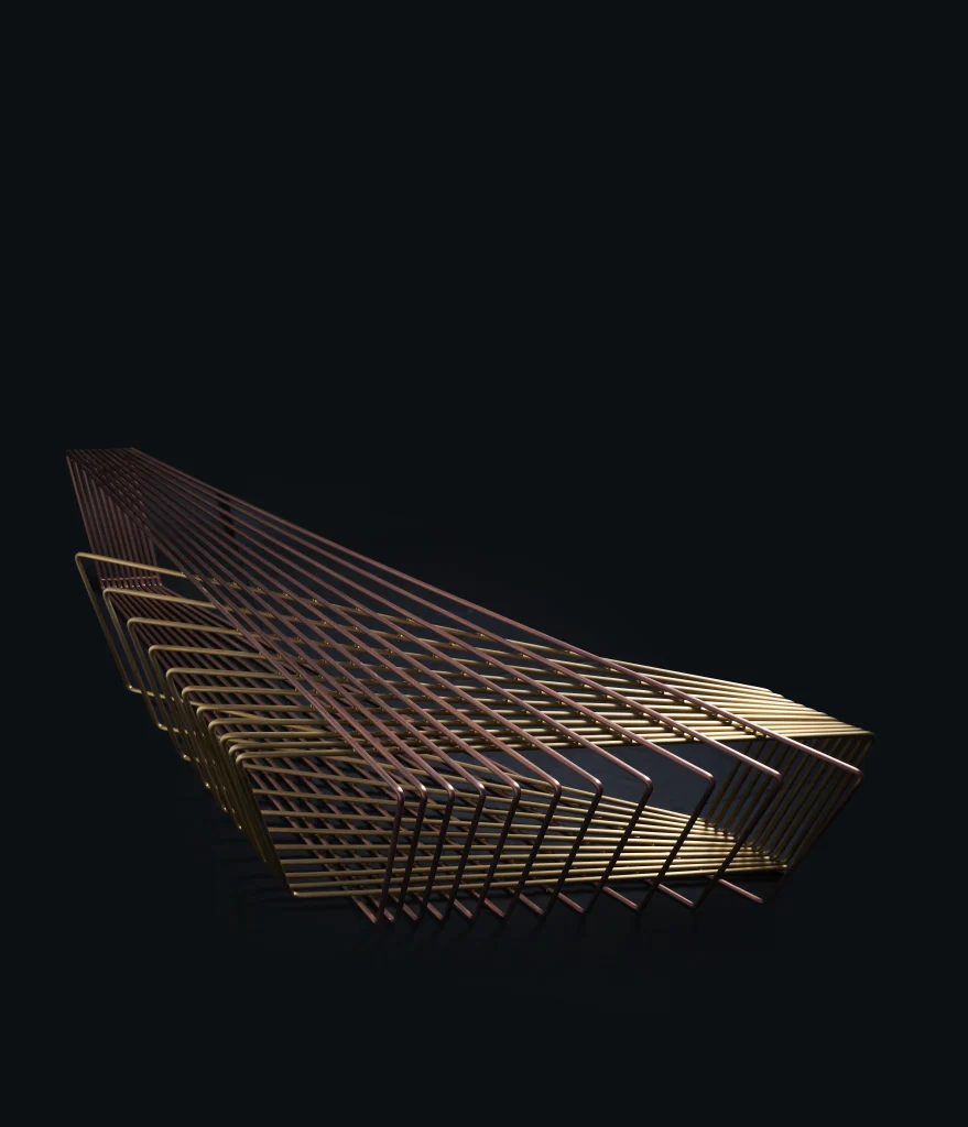 Affinity - Brass And Copper Coffee Table — 14