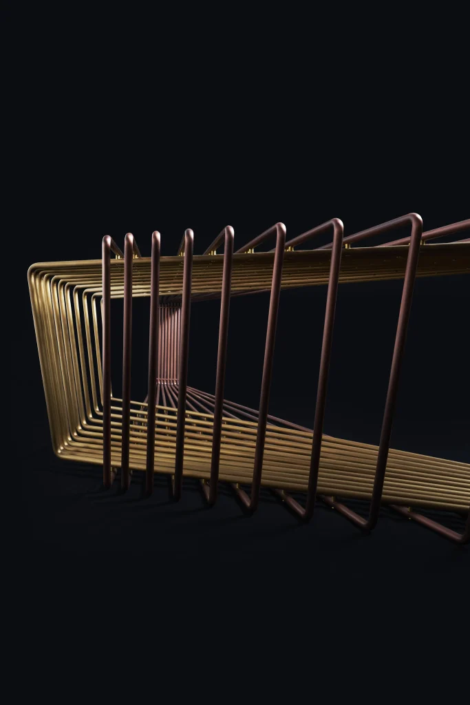 Affinity - Brass And Copper Coffee Table — 17