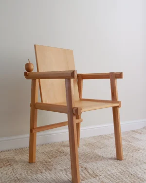 Apple Chair - Beech Wood Arm Chair