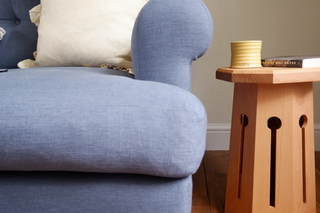 Algers - Wooden Side Table / Stool — 4