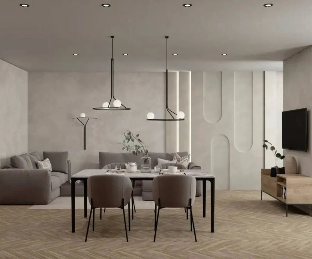 Na Linii Pendant Lamp in Steel and Glass — 18